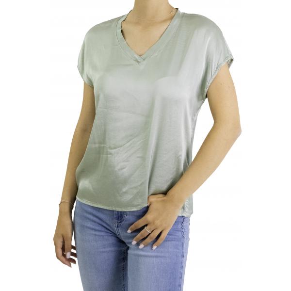 Maglia in viscosa scollo a V